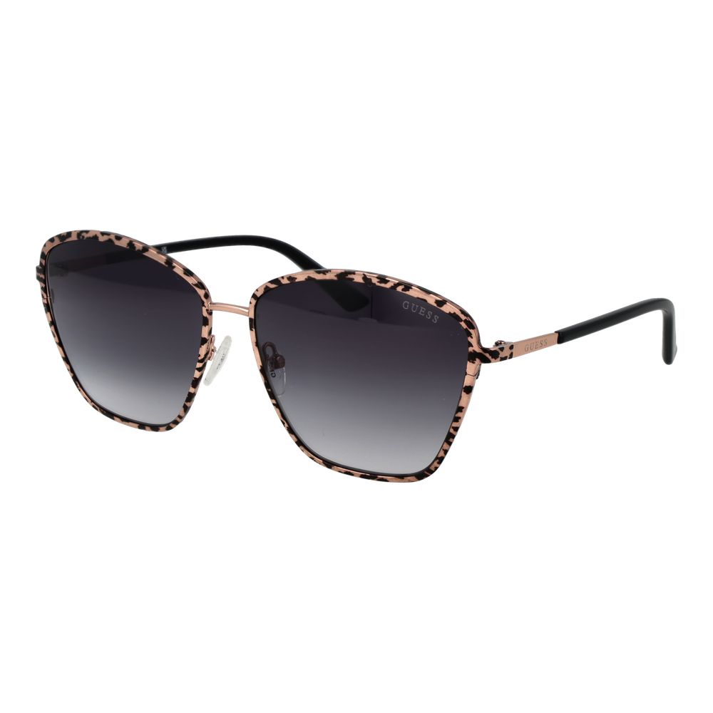 Gafas de sol Guess metálicas en oro rosa