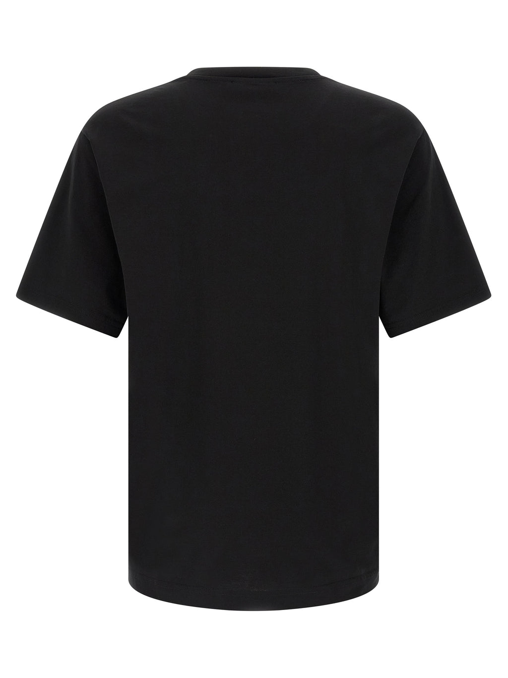 Camiseta de algodón negra Dolce & Gabbana