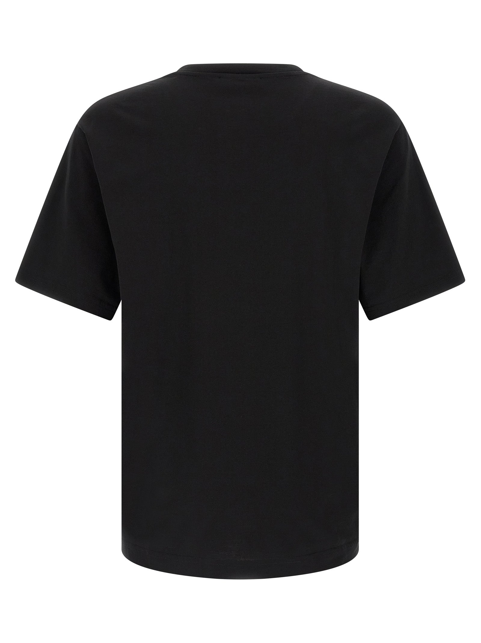 Camiseta de algodón negra Dolce & Gabbana