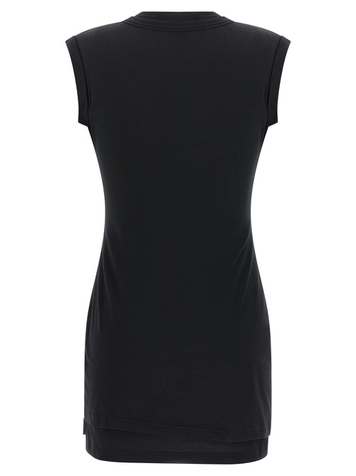 Minivestido negro de algodón de Alexander Wang