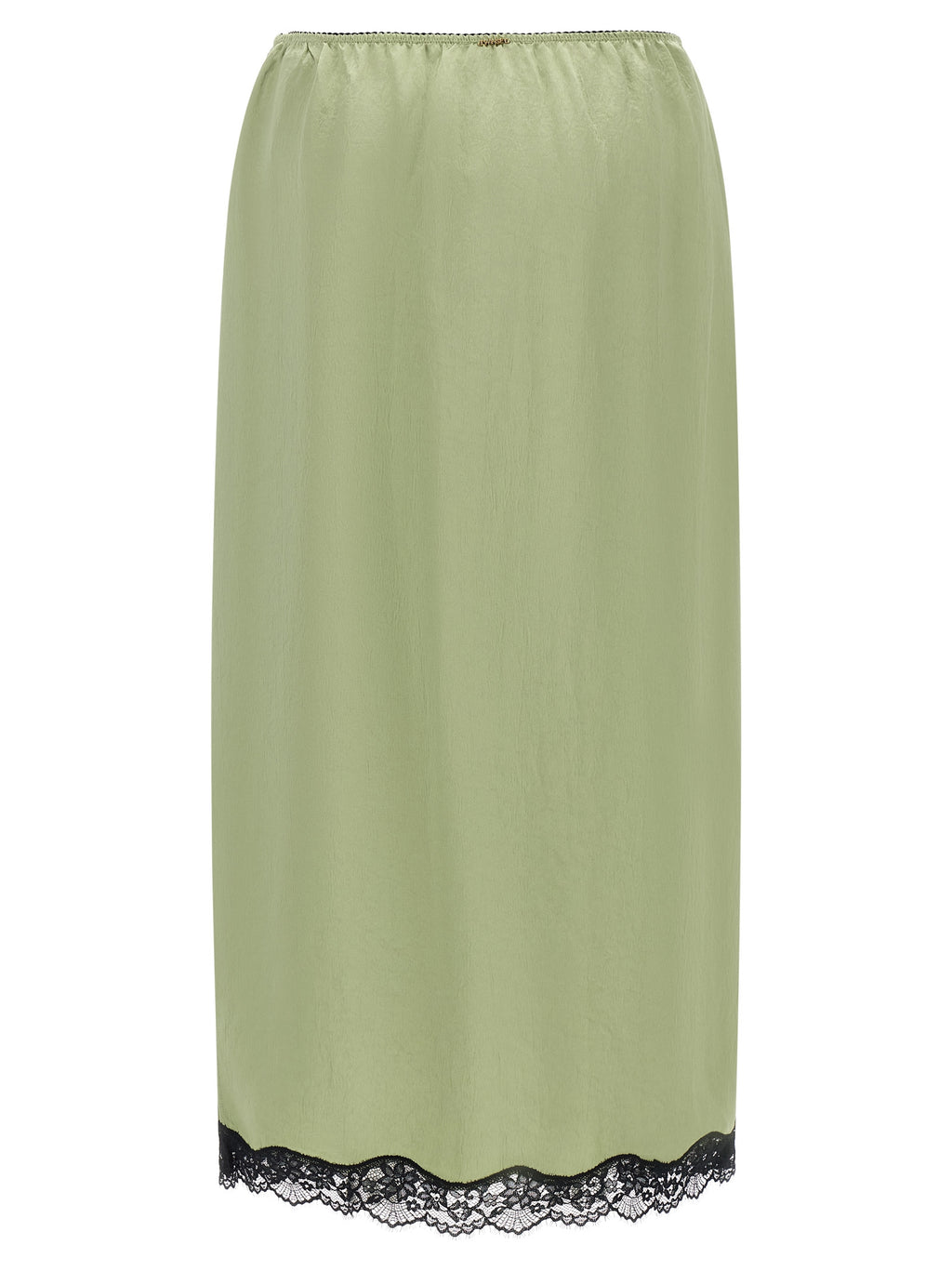 Twinset Bicolor Marabou Midi Skirt