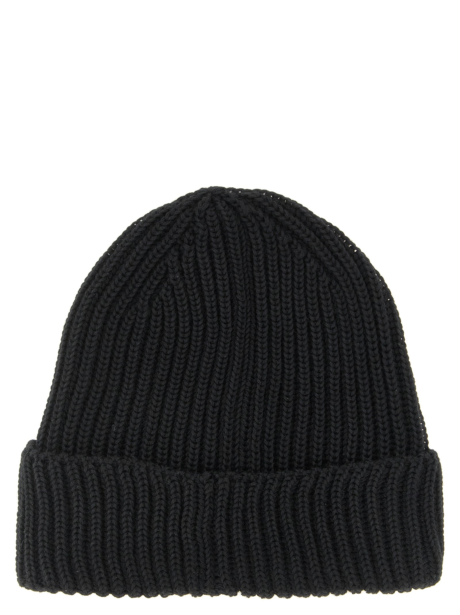 C.P. Company Black Wool Beanie