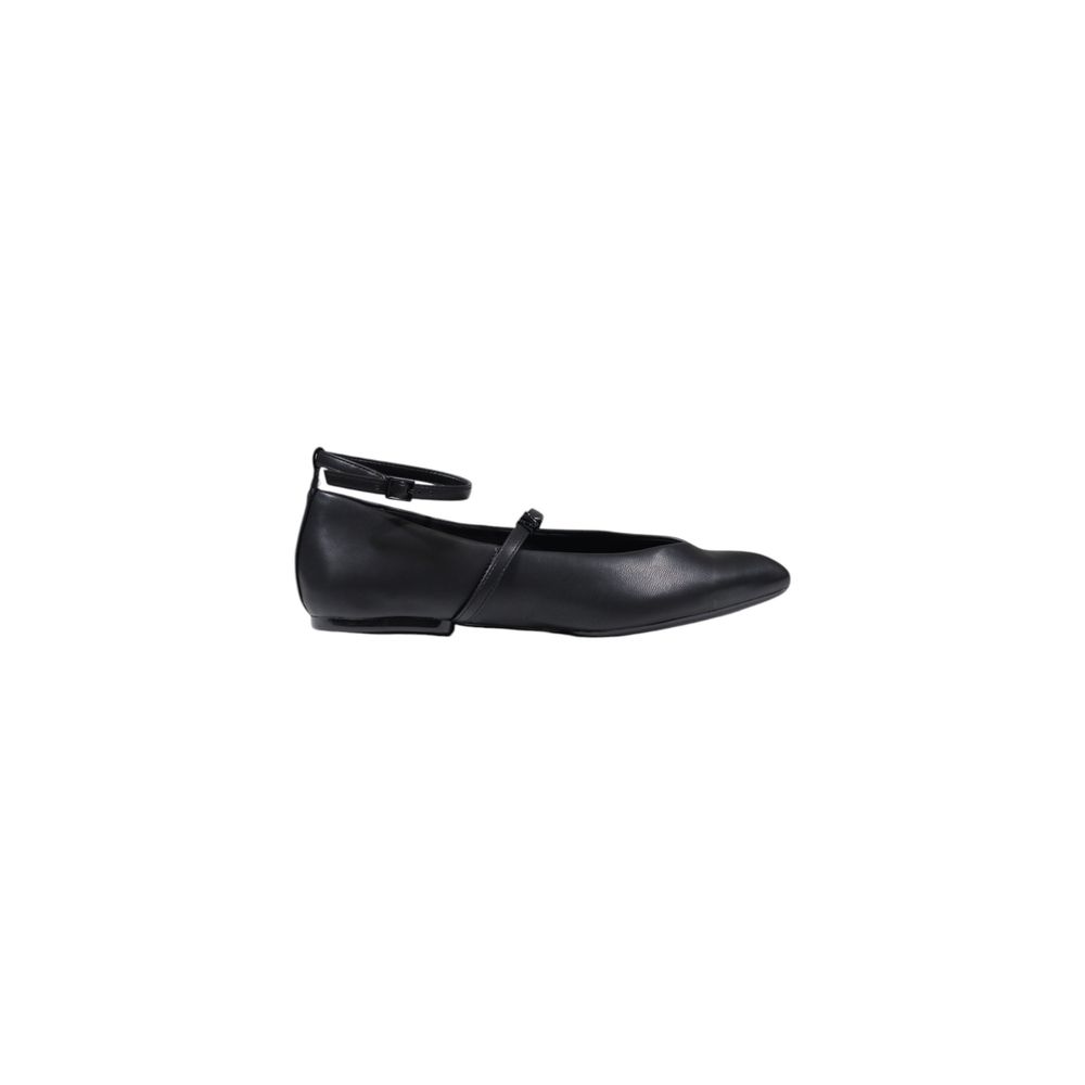Armani Exchange Black Polyester Platform