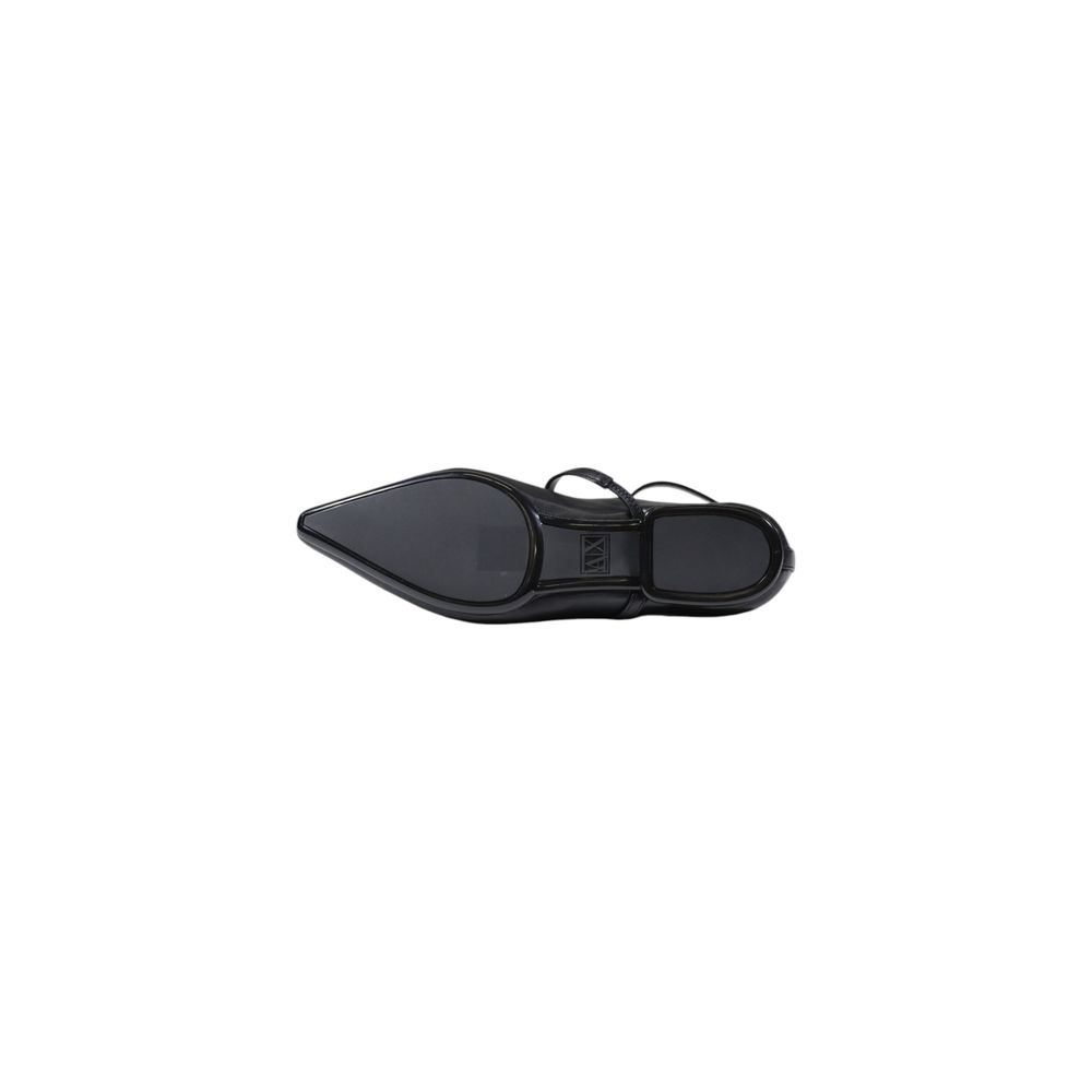 Armani Exchange Black Polyester Platform