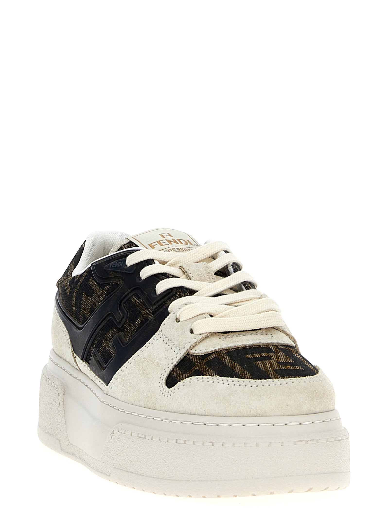 Fendi Multicolor Polyamide Chunky Sneakers