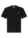 Ami Paris Bicolor Cotton T-Shirt