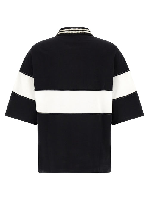 Amiri Bicolor Cotton Polo Shirt