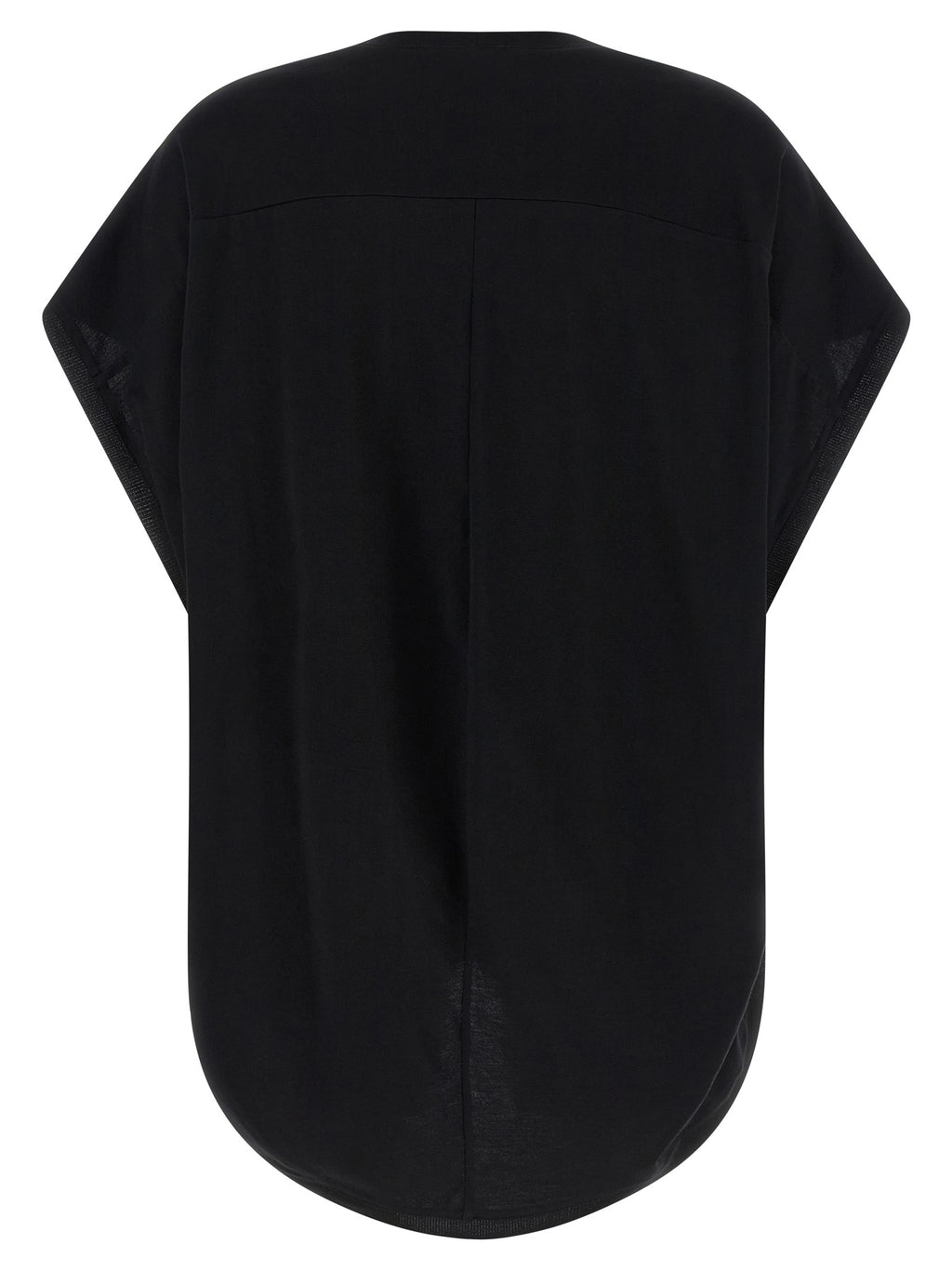 DI.LA3 PARI' Black Cotton T-Shirt