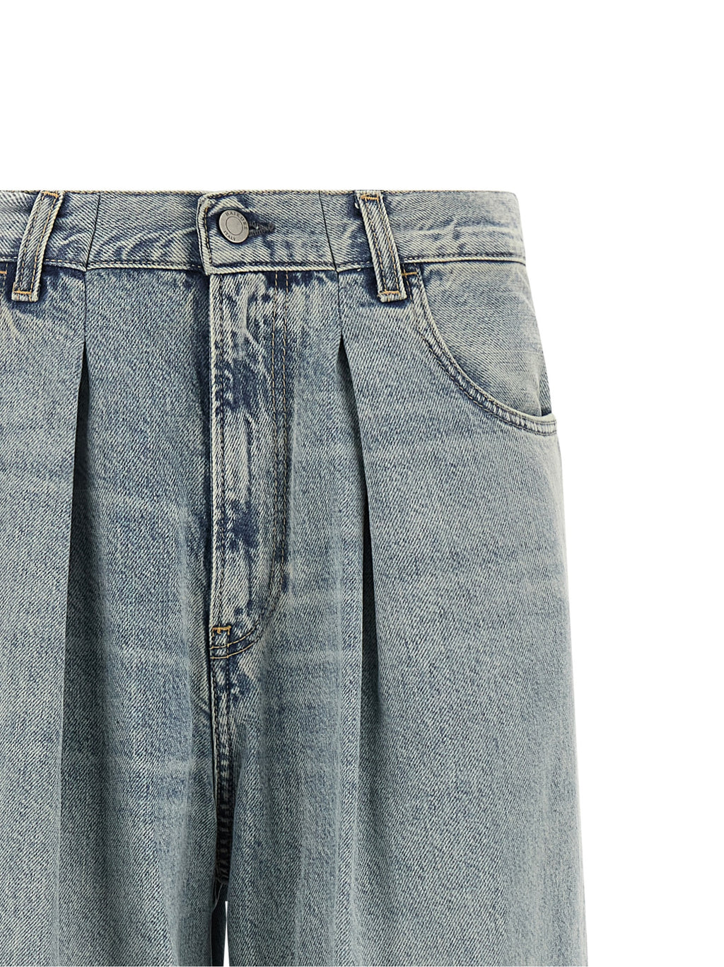 Haikure Blue Cotton Jeans Denim