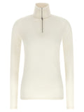 Jil Sander White Polyester Cardigan