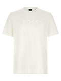 T-shirt en coton blanc Hugo Boss