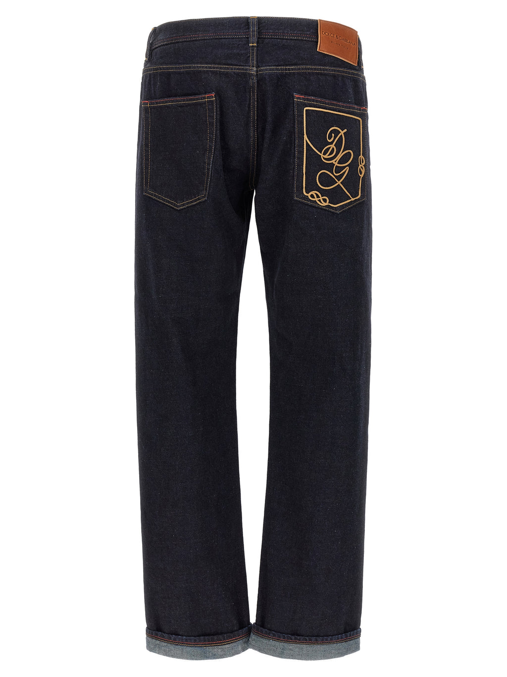 Vaqueros de algodón azul Dolce & Gabbana