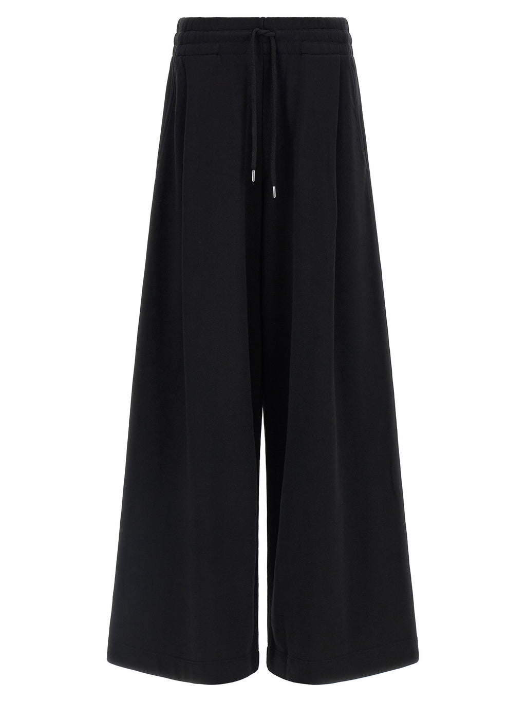 Dries Van Noten Black Cotton Athletic Pants