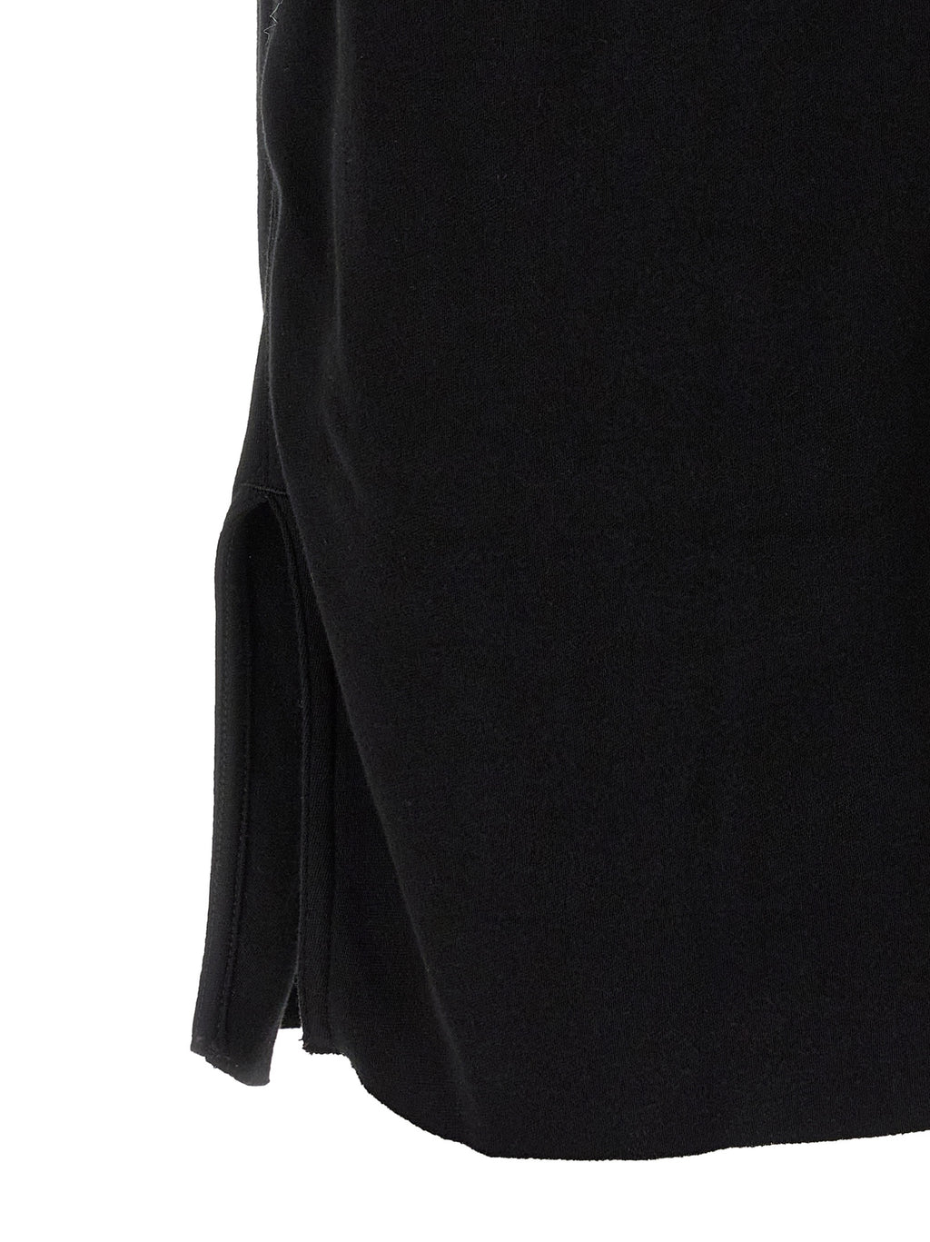 Pantalones cortos bermudas negros de algodón de Rick Owens