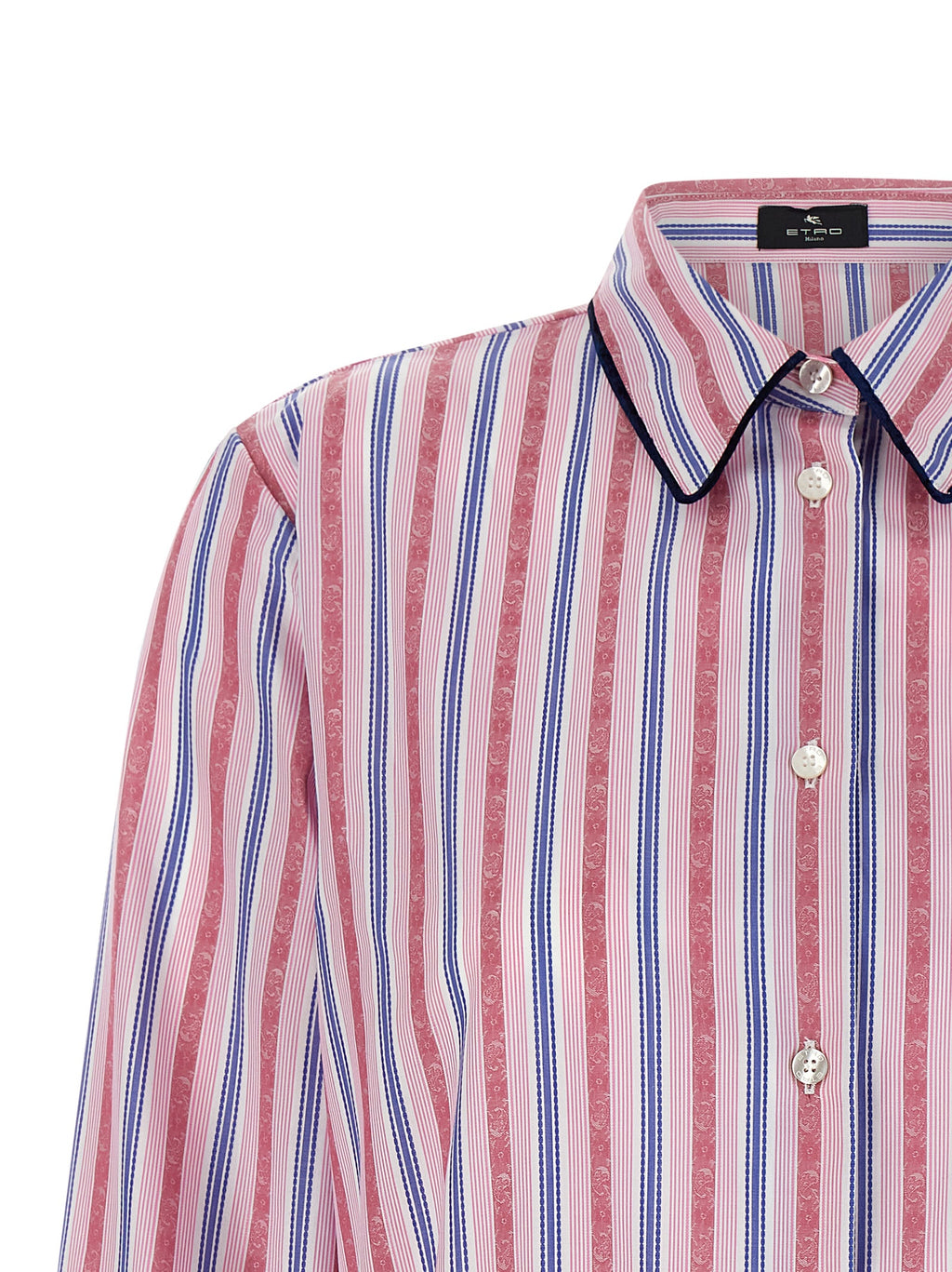 Etro Multicolor Cotton Blouse