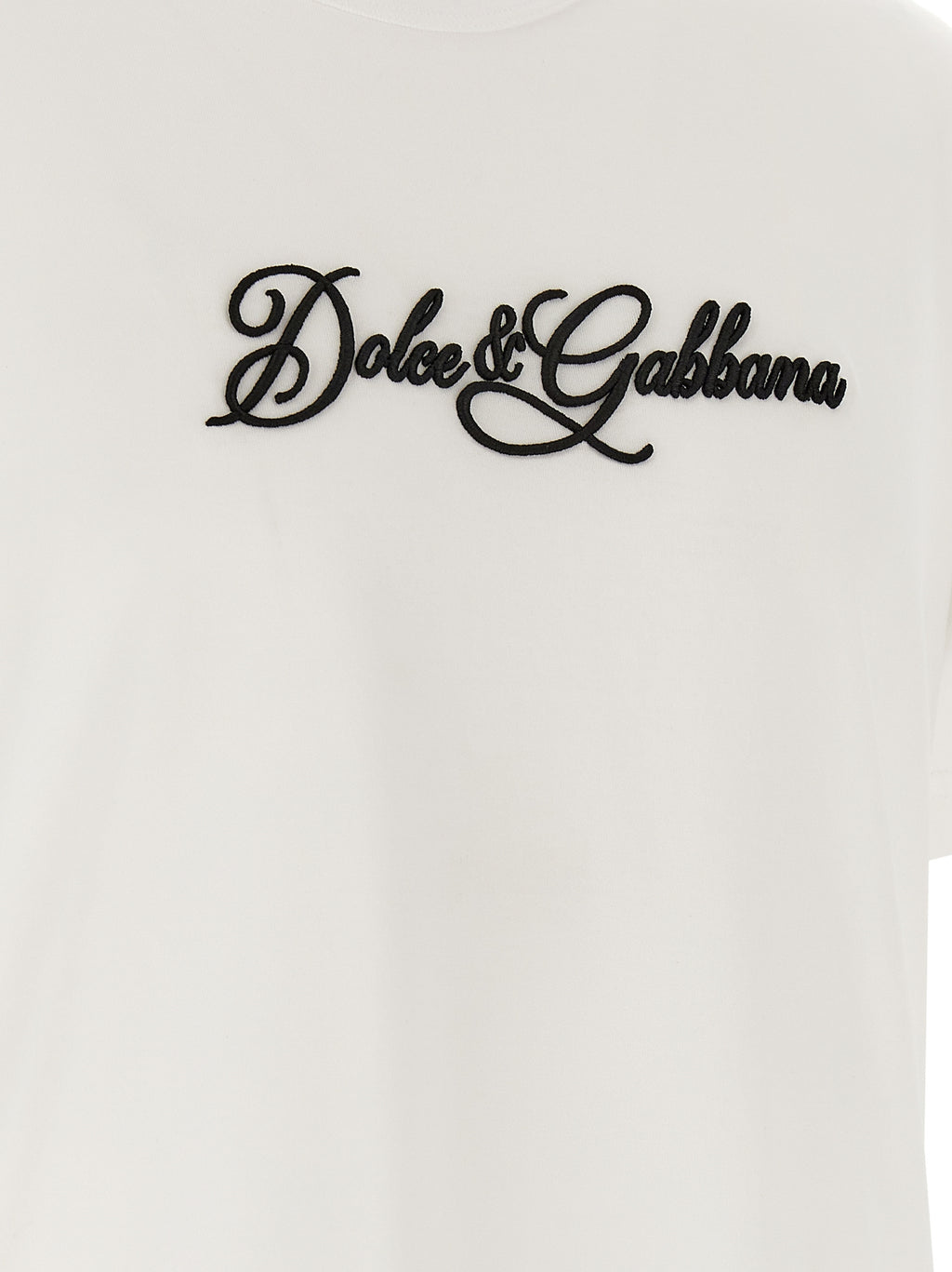 T-shirt en coton blanc Dolce & Gabbana