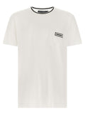 T-shirt en coton blanc Dolce & Gabbana