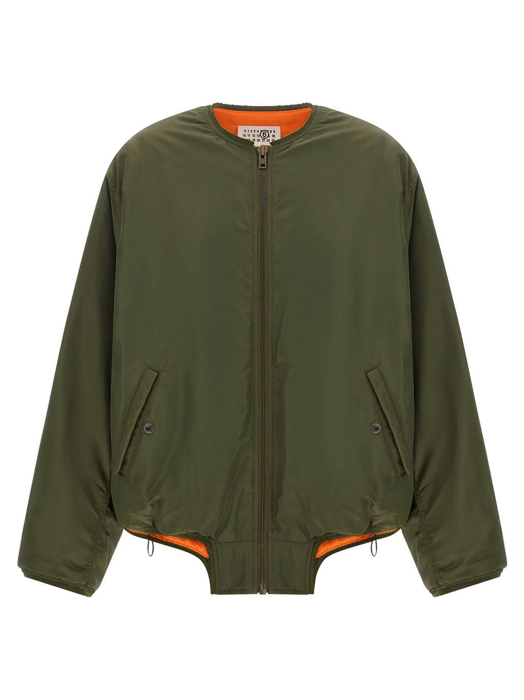MM6 Maison Margiela Bicolor Polyamide Bomber