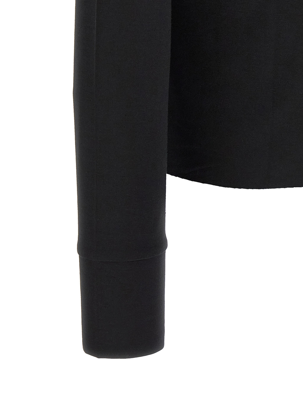 Thom Krom Black Viscose Cardigan