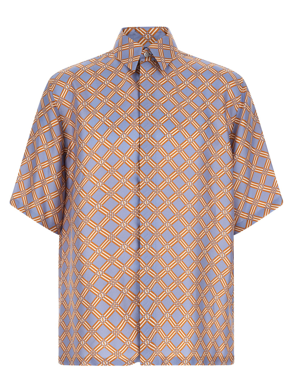 Chemisier Fendi en soie multicolore