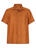 Fendi Orange Silk Blouse