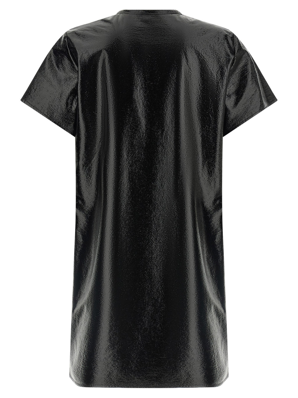Courrèges Black Viscose Short Dress