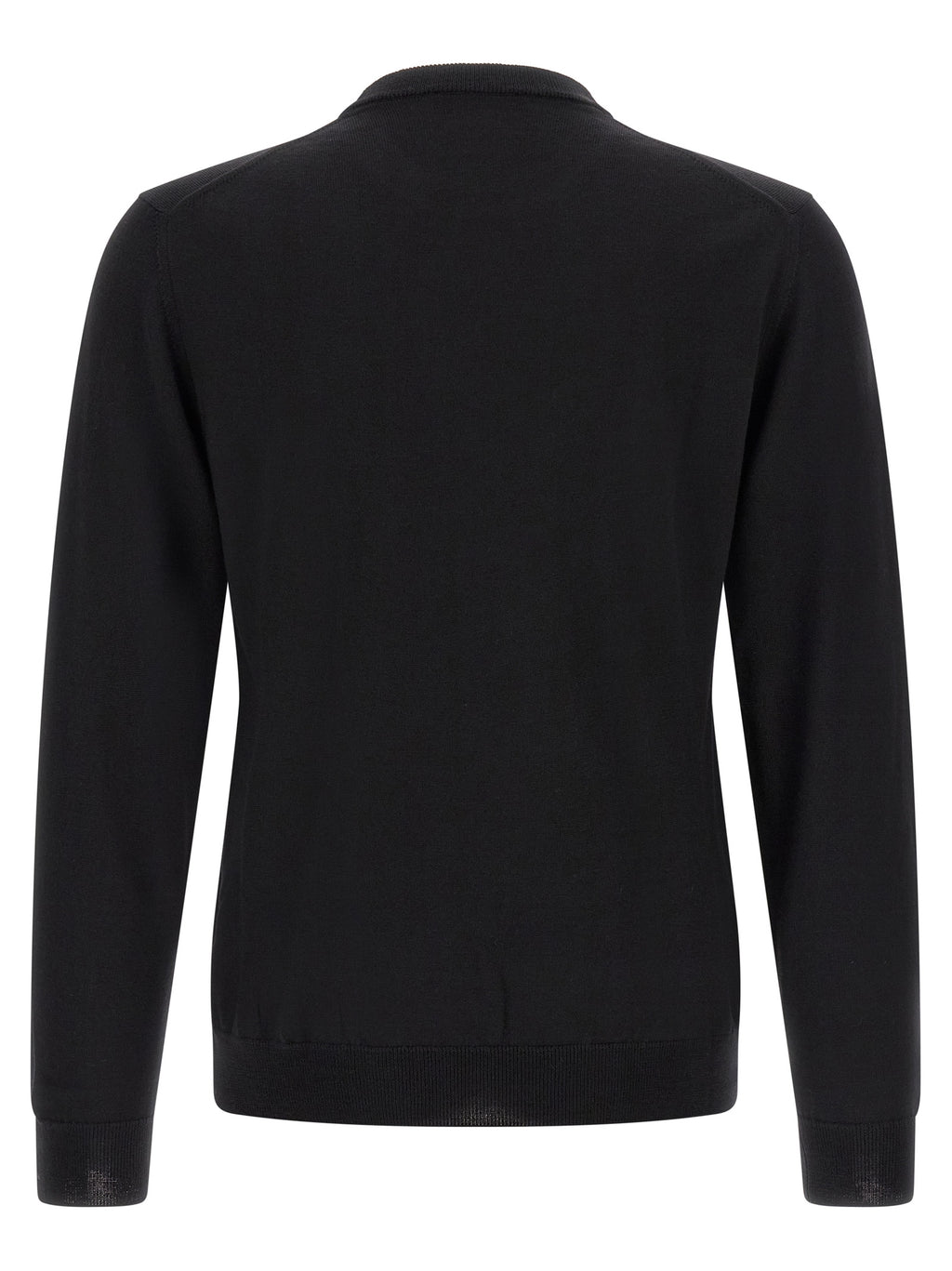 ZANONE Black Virgin Wool Cardigan