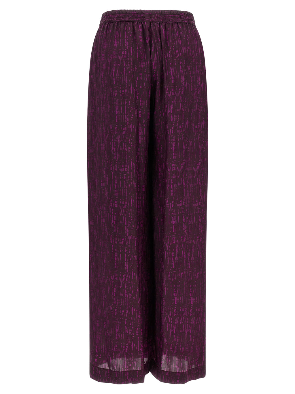 Gianluca Capannolo Purple Viscose Casual Pants