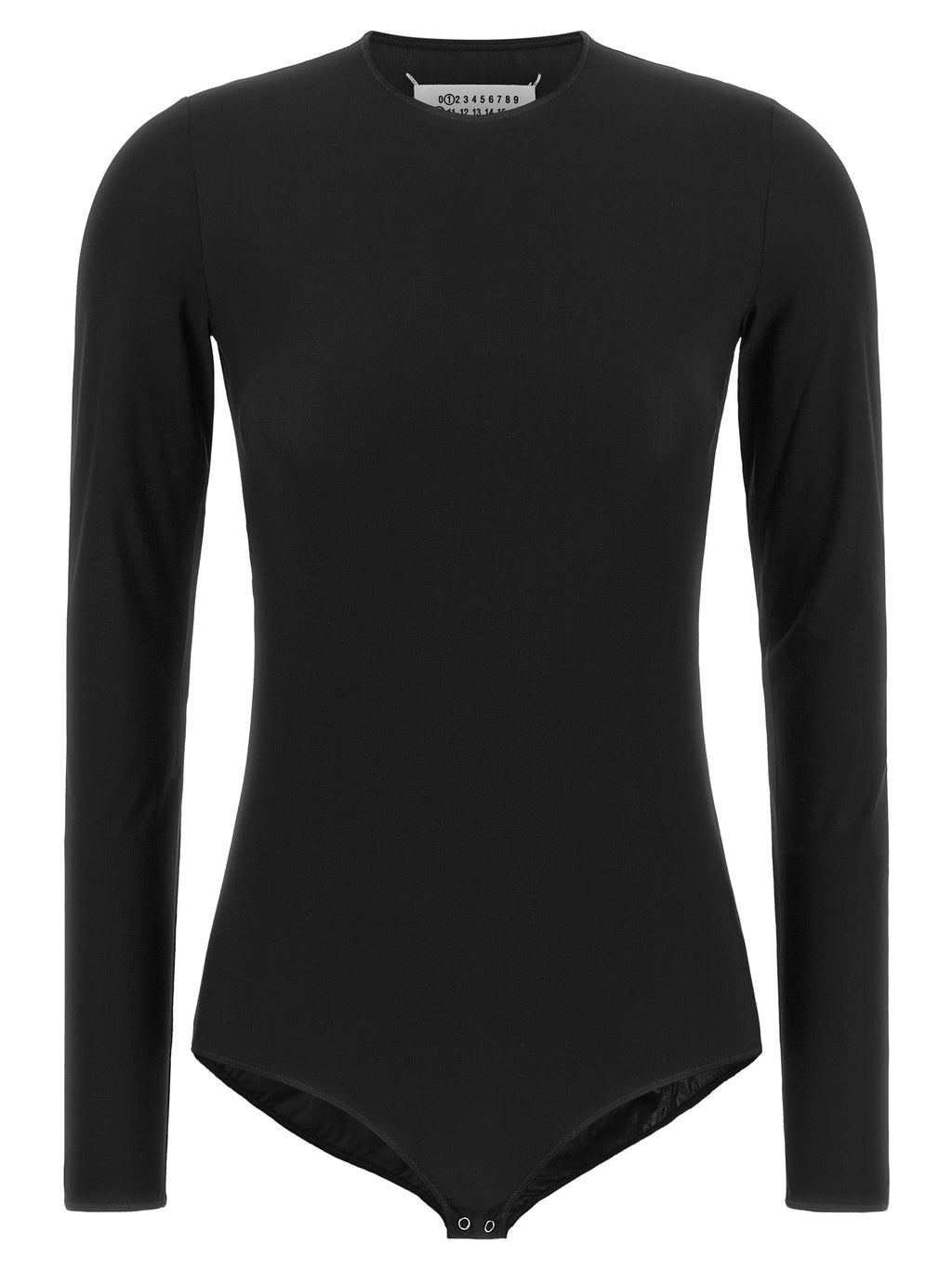 Body Maison Margiela negro de poliamida