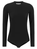 Body Maison Margiela negro de poliamida