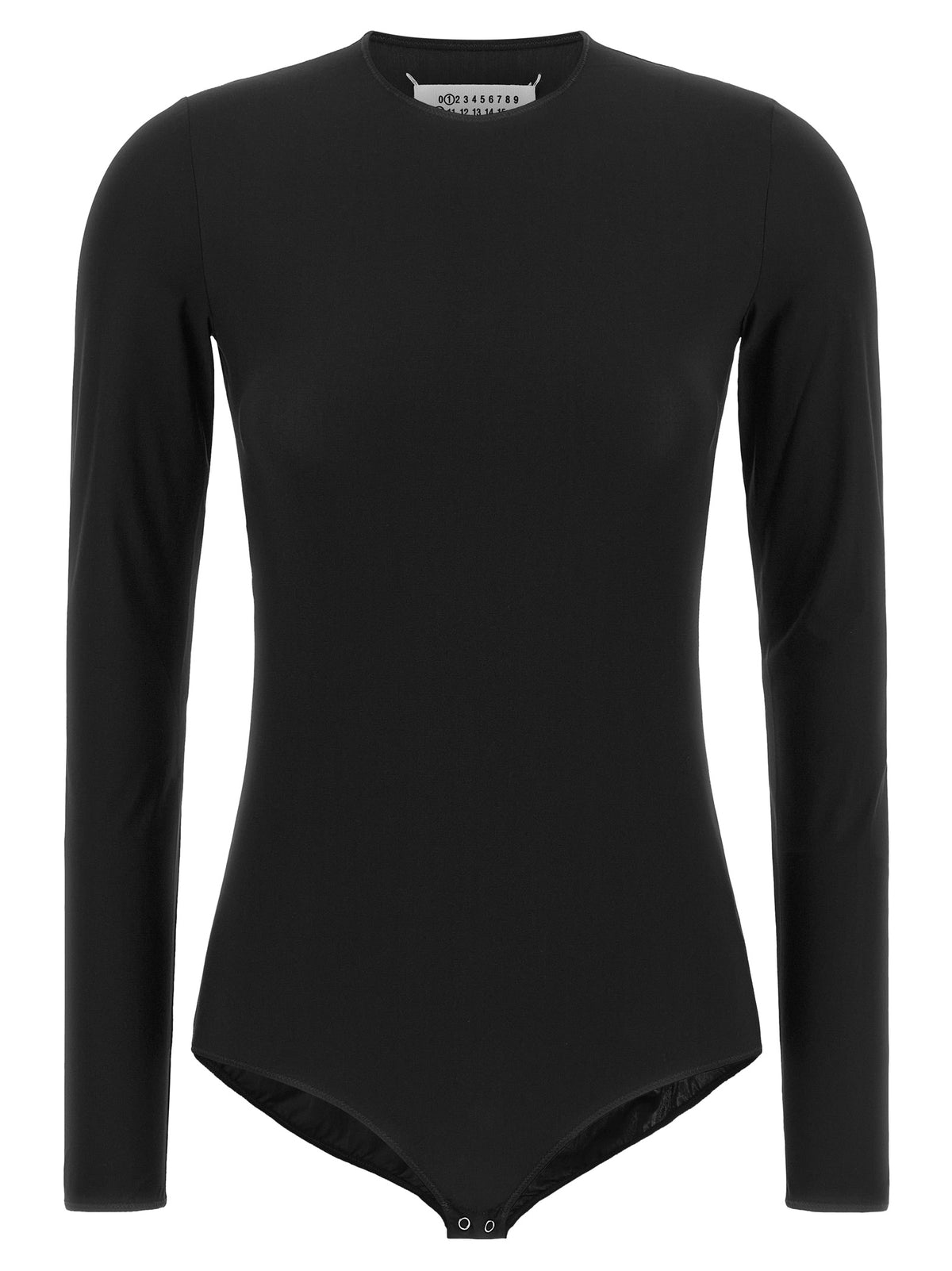 Body Maison Margiela negro de poliamida
