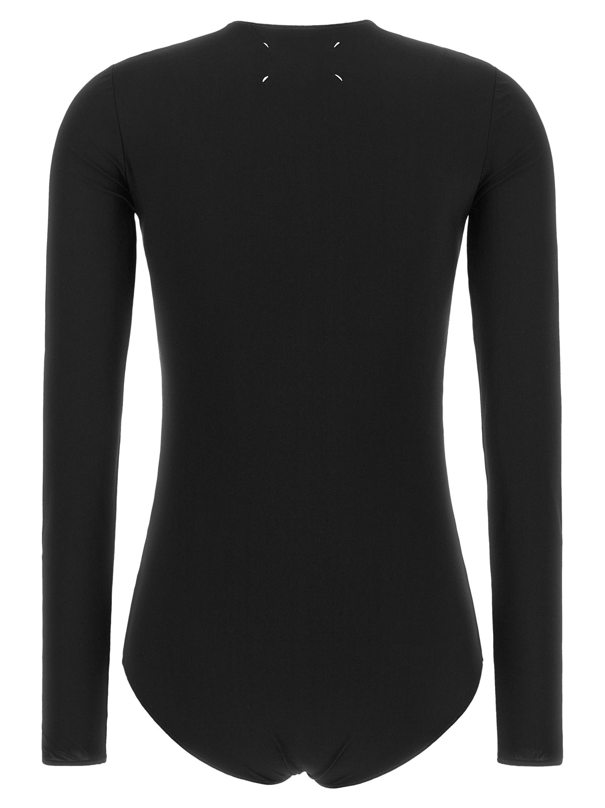 Body Maison Margiela negro de poliamida