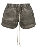 DRKSHDW Gray Cotton Bermuda Shorts