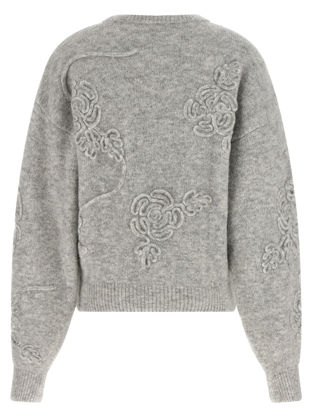 ROTATE BIRGER CHRISTENSEN Gray Wool Cardigan