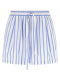 Dolce & Gabbana Blue Cotton Bermuda Shorts