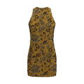 Saint Laurent Brown Polyamide Casual Dress