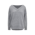 Ermanno Scervino Gray Cashmere Sweatshirt