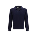 Brooksfield Blue Wool Oves Aries Cardigan