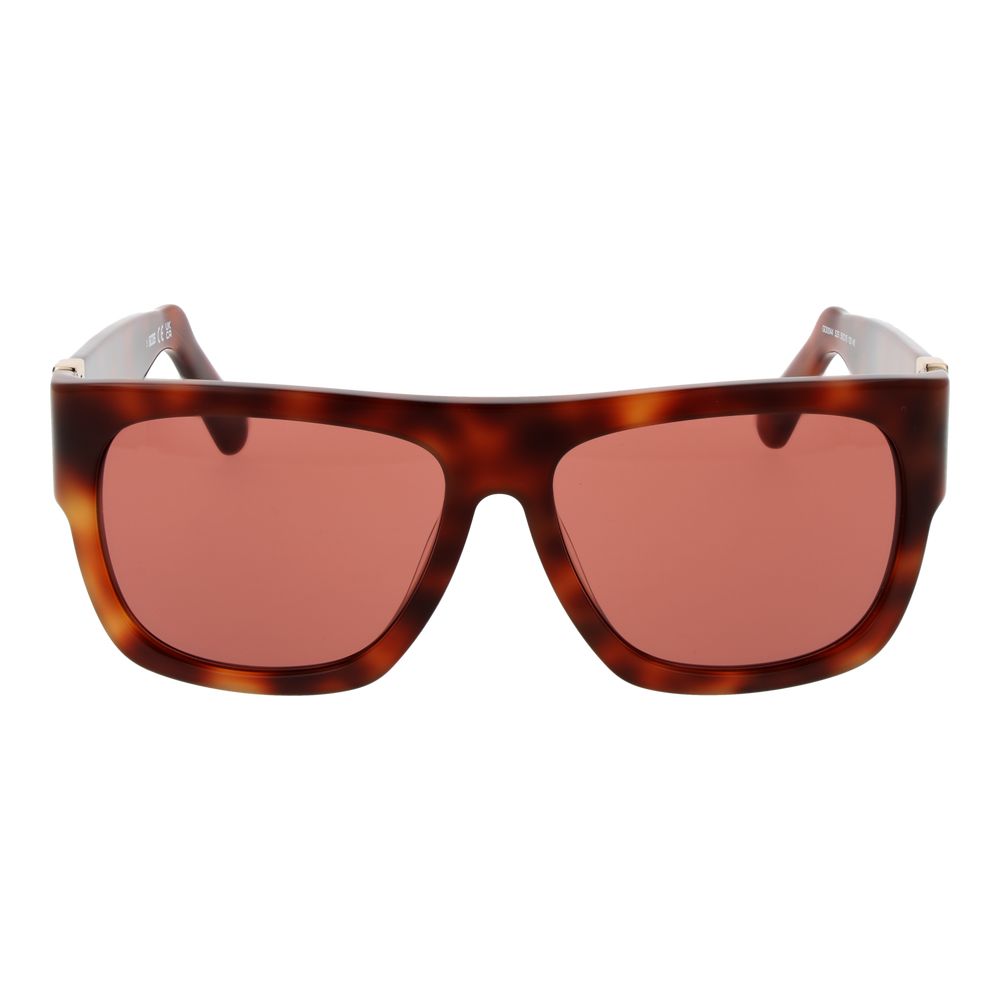 GCDS Brown Unisex Sunglasses