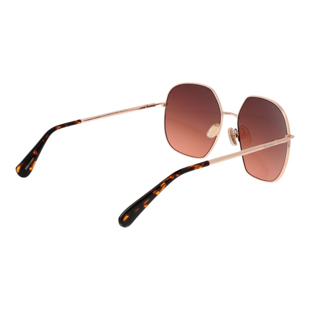 Max Mara Rose Gold Women Sunglasses