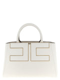 Elisabetta Franchi White Polyester Tote Bag