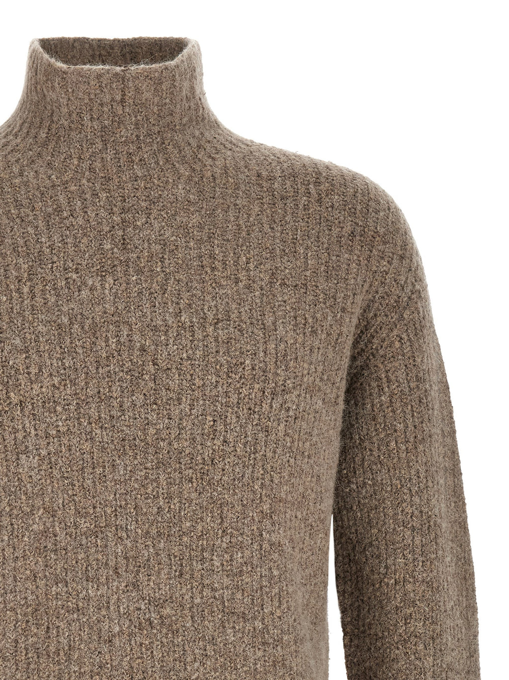 Cárdigan Roberto Collina de algodón beige