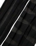 Dolce & Gabbana Black Stripes Tights Stockings Pantyhose Socks
