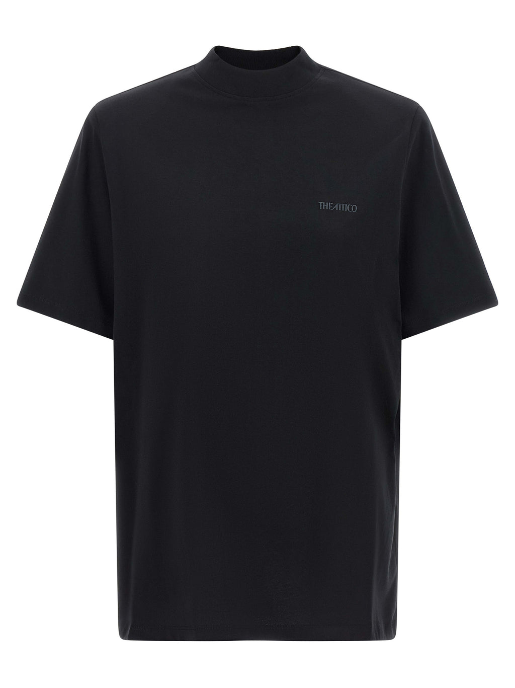 Camiseta The Attico de algodón negra