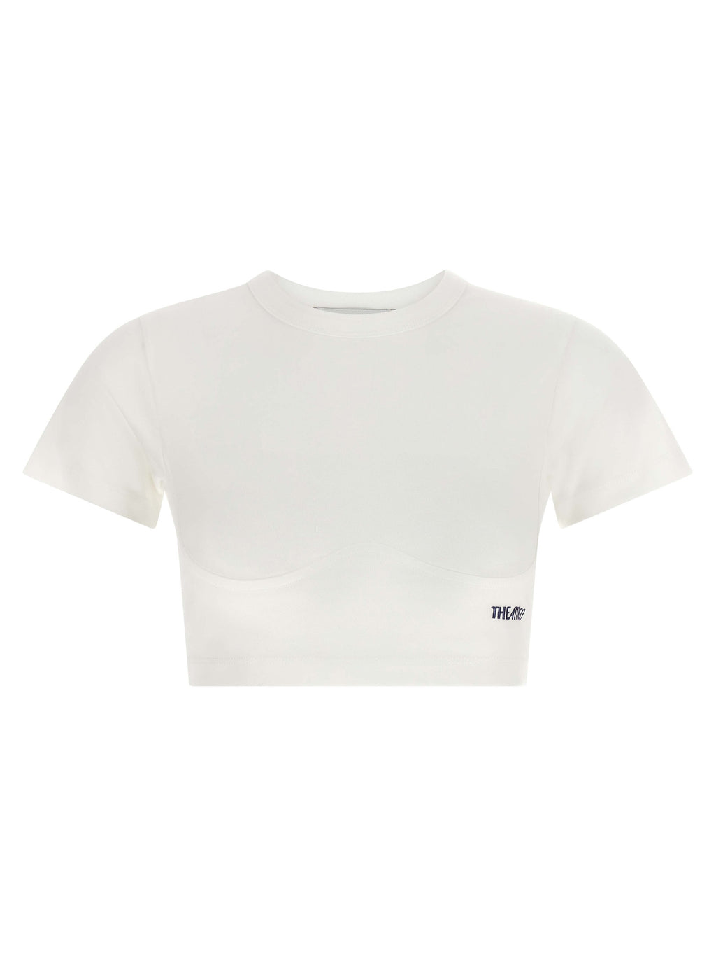 The Attico White Cotton T-Shirt