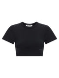 The Attico Black Cotton T-Shirt