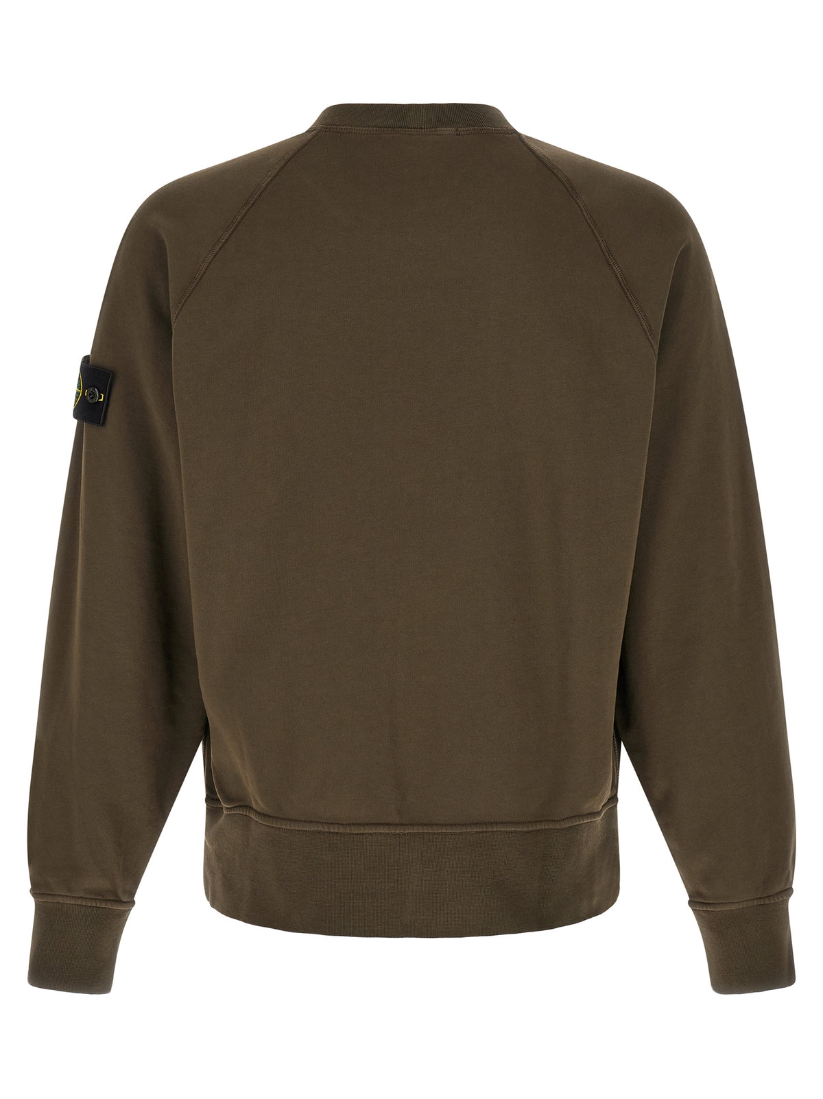 Sweat-shirt en coton gris Stone Island