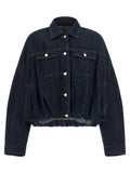 Dries Van Noten Blue Cotton Denim Jacket