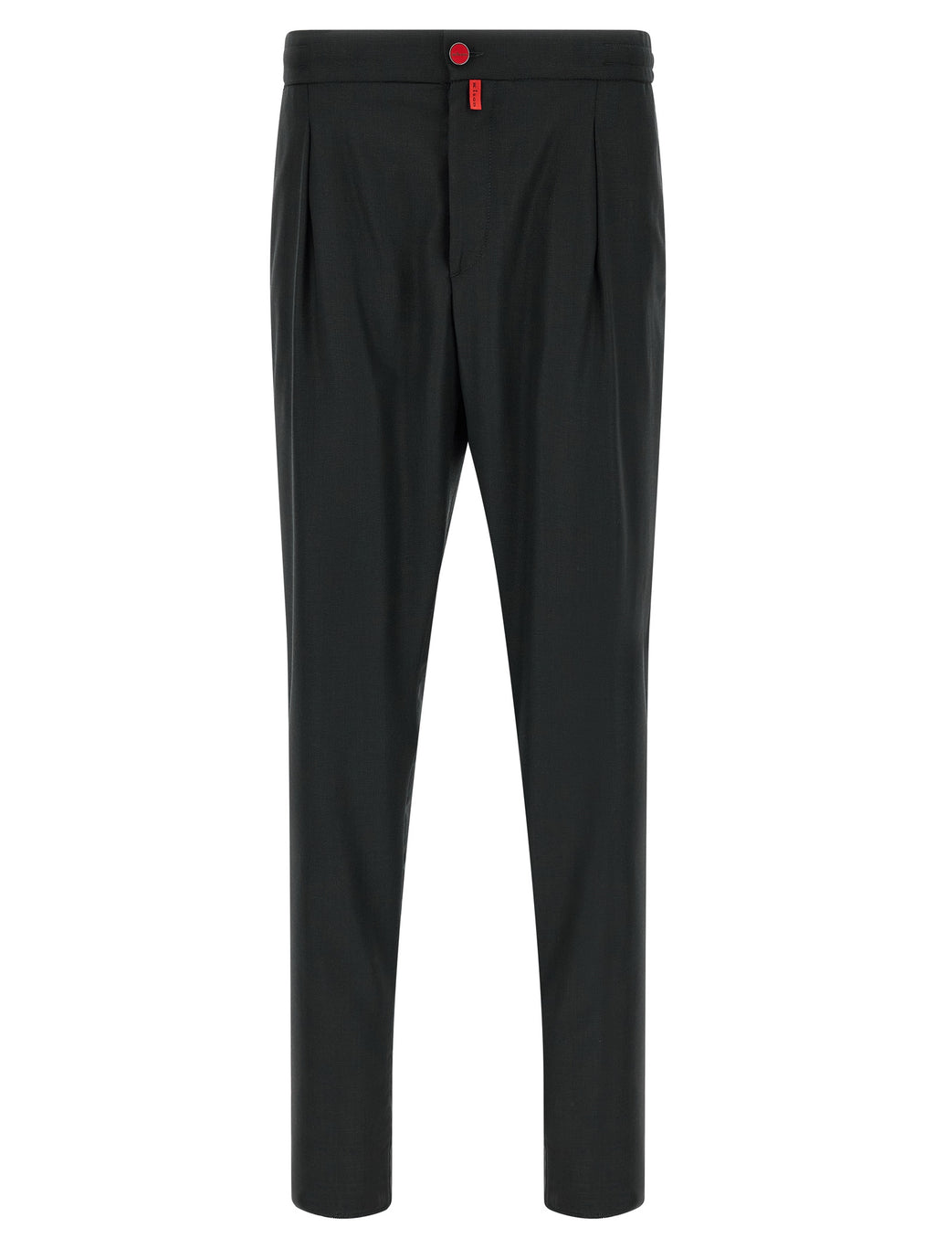 Kiton Gray Wool Casual Pants