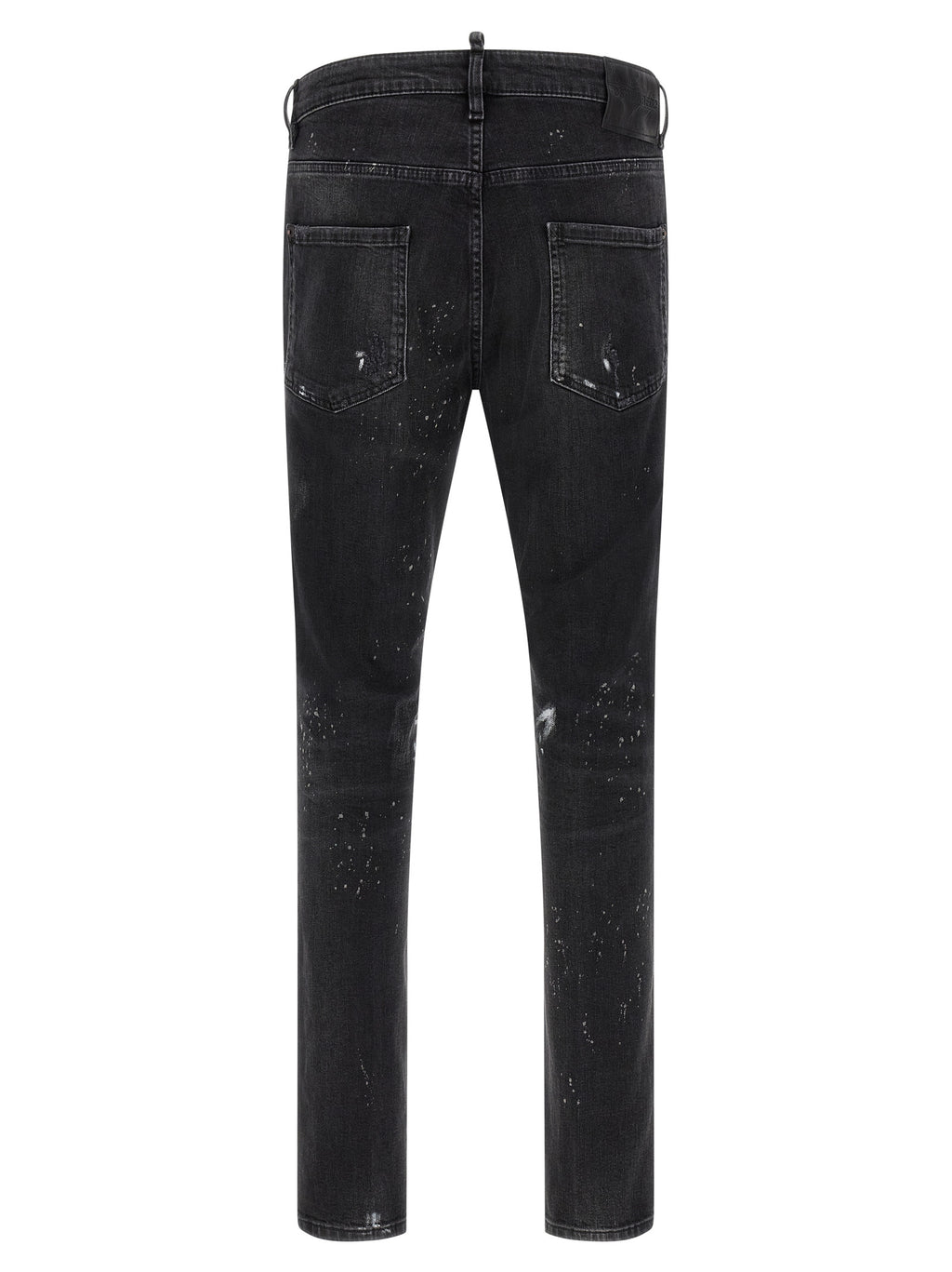 Vaqueros Dsquared² de algodón negro y corte ajustado